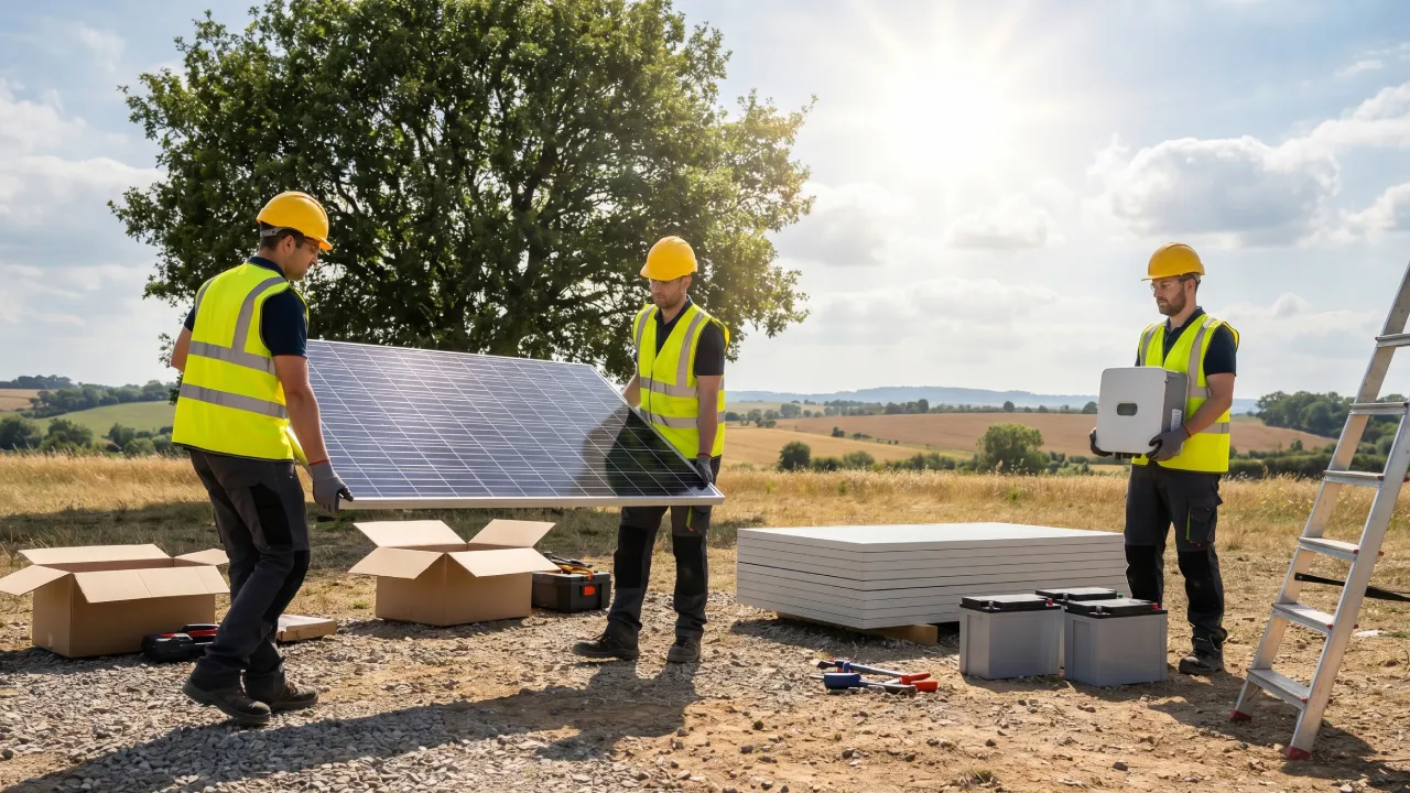 Suministro de equipos fotovoltaicos